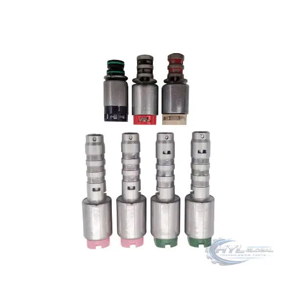 Remanufactured Transmission Solenoid Valve Set A6GF1 A6GF2 Gearbox Valve Body Solenoid Kit 7PCS