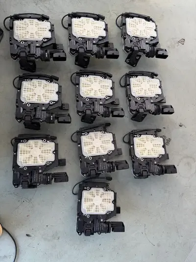 DSG control units laid out for inspection
